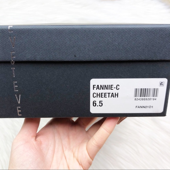 New Steven New York Fannie Cheetah Calf Hair Mules - Picture 11 of 13